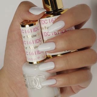 milky white dnd gel polish